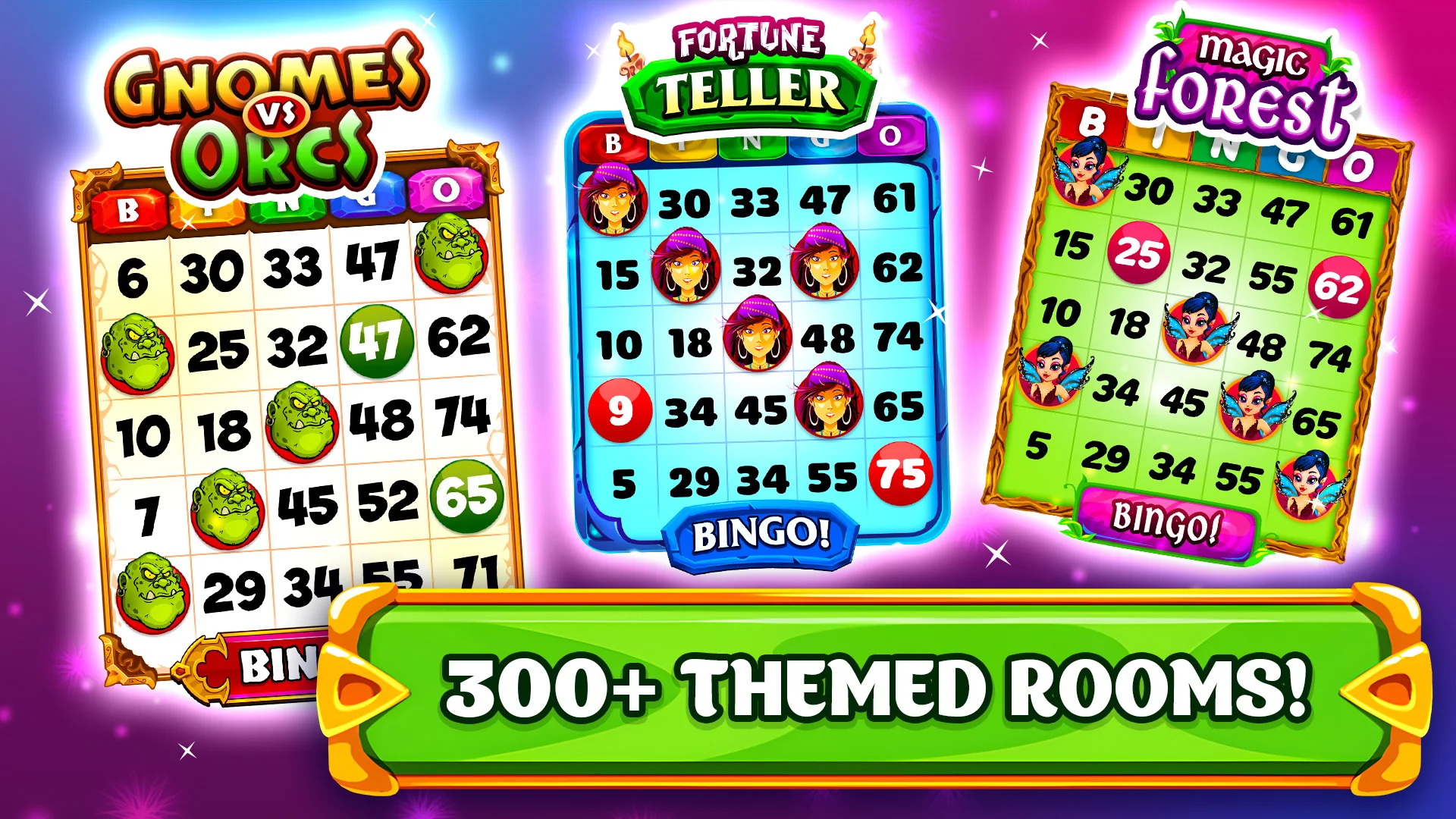 Wizard of Bingo gameplay