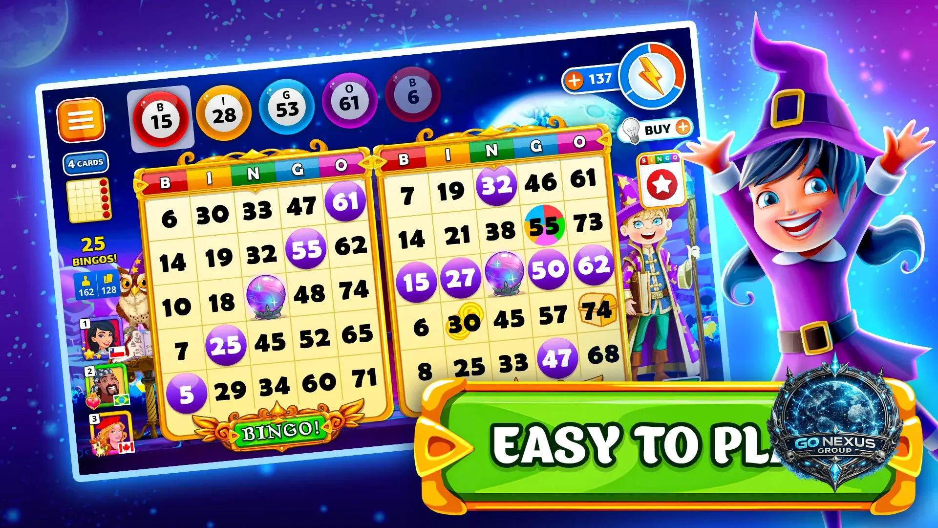 Wizard of Bingo experience